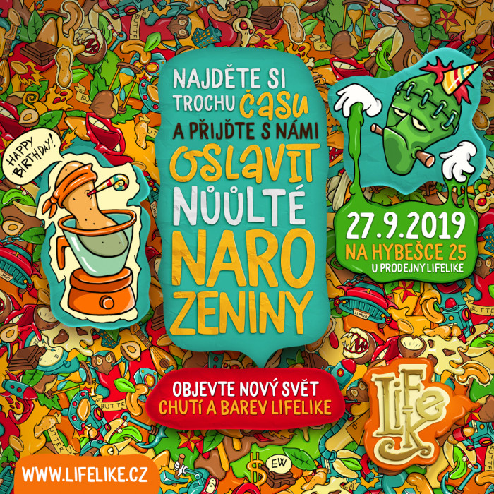 Přečíst Oslava Nůůltých narozenin Life like