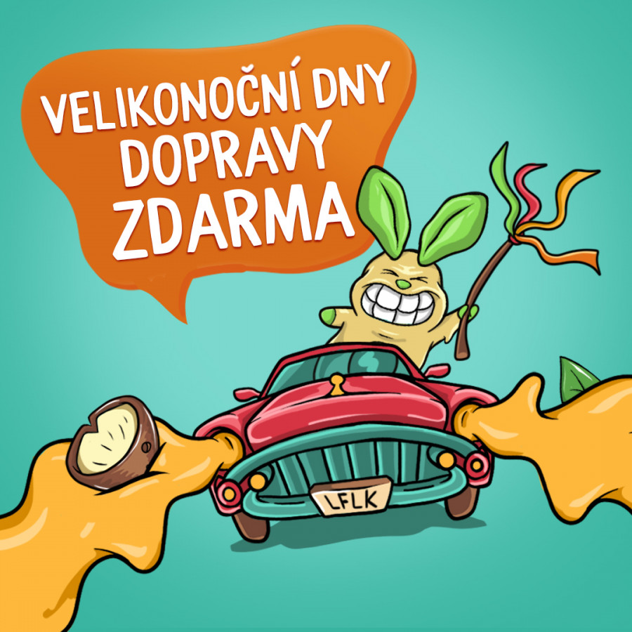 Přečíst Velikonoční dny dopravy zdarma