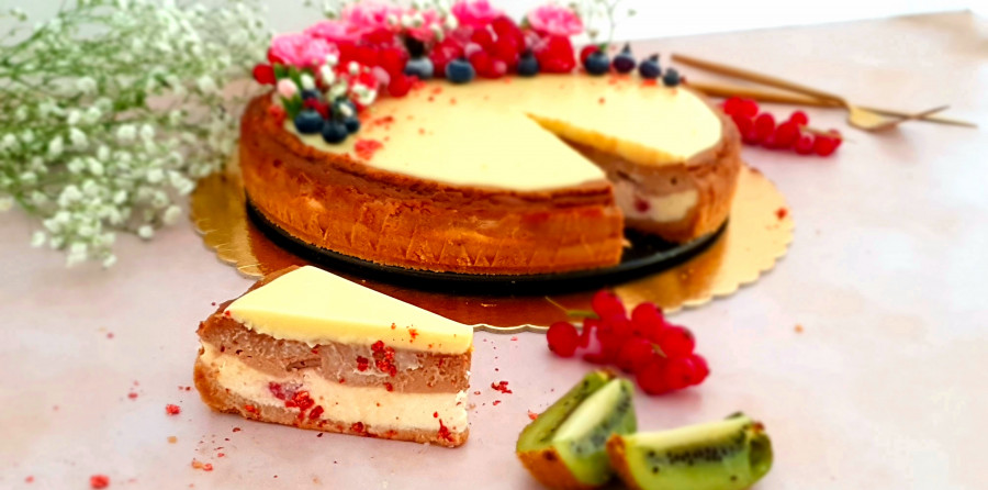 CARAMEL TWISTER CHEESECAKE