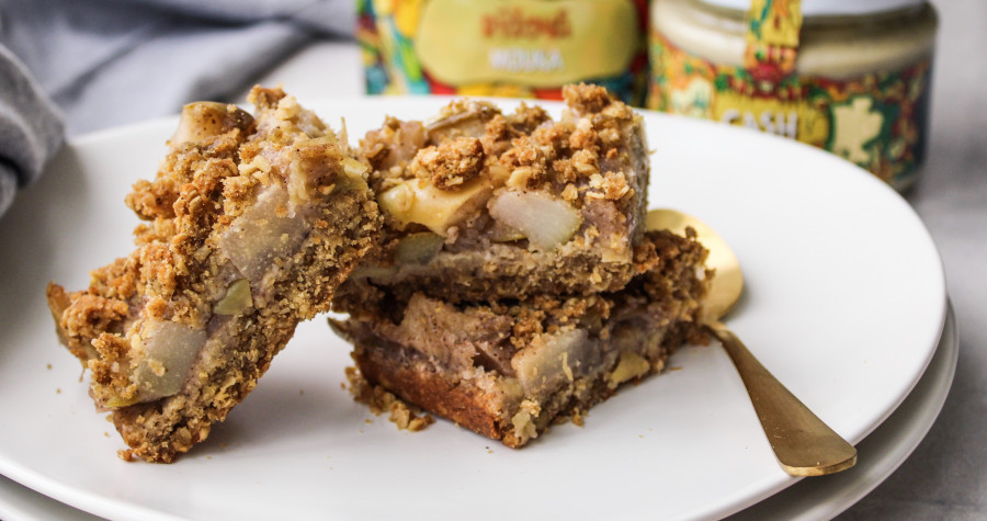 JABLEČNÝ CRUMBLE BARS