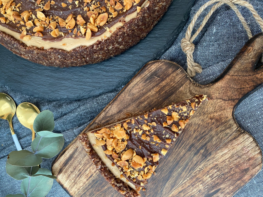 ARAŠÍDOVÝ CHEESECAKE BEZ LEPKU