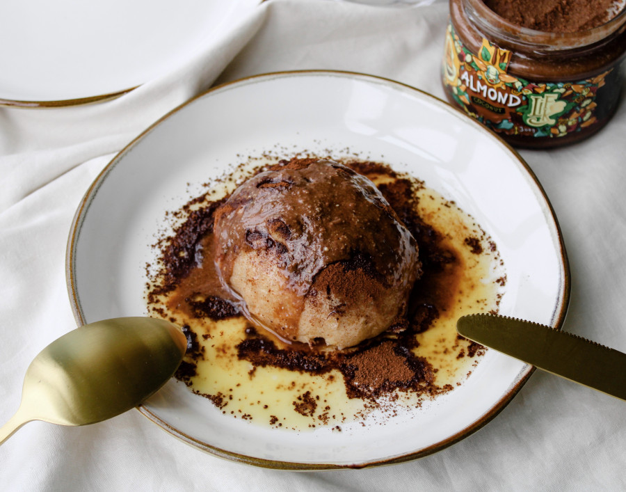 VEGAN PAŘENÉ BUCHTY S ČOKOLÁDOU