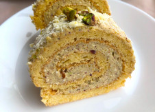 PISTÁCIOVÁ ROLÁDA BEZ MOUKY