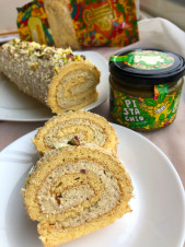 PISTÁCIOVÁ ROLÁDA BEZ MOUKY