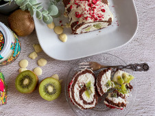 KOKOSOVÁ ROLÁDA S KIWI
