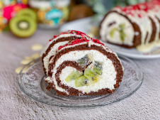 KOKOSOVÁ ROLÁDA S KIWI