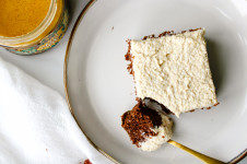 KAKAOVÝ KOLÁČ S TOFU KRÉMEM