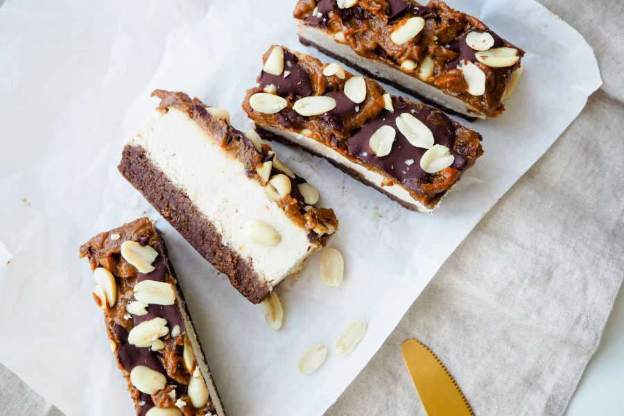 VEGAN SNICKERS BARS