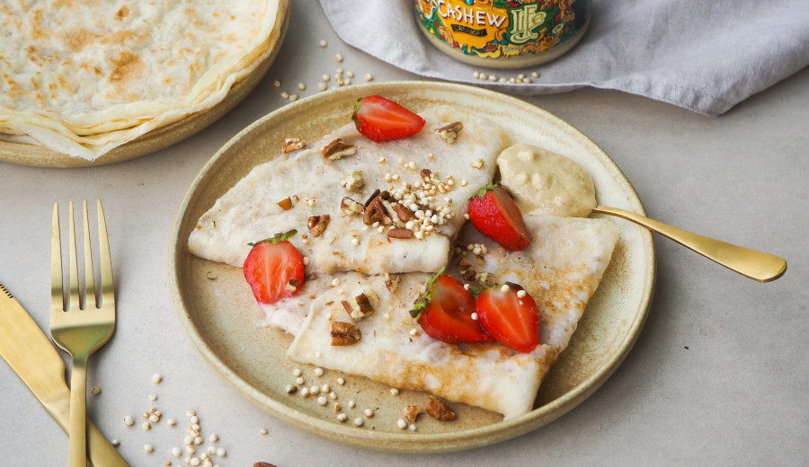 VEGAN BEZLEPKOVÉ PALAČINKY