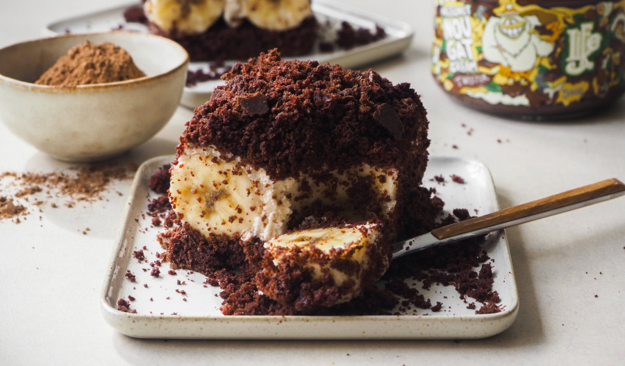 Vegan krtkův dort na plechu